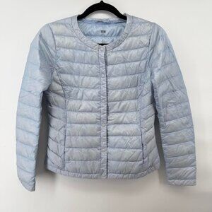 UNIQLO light blue puffer jacket Size S